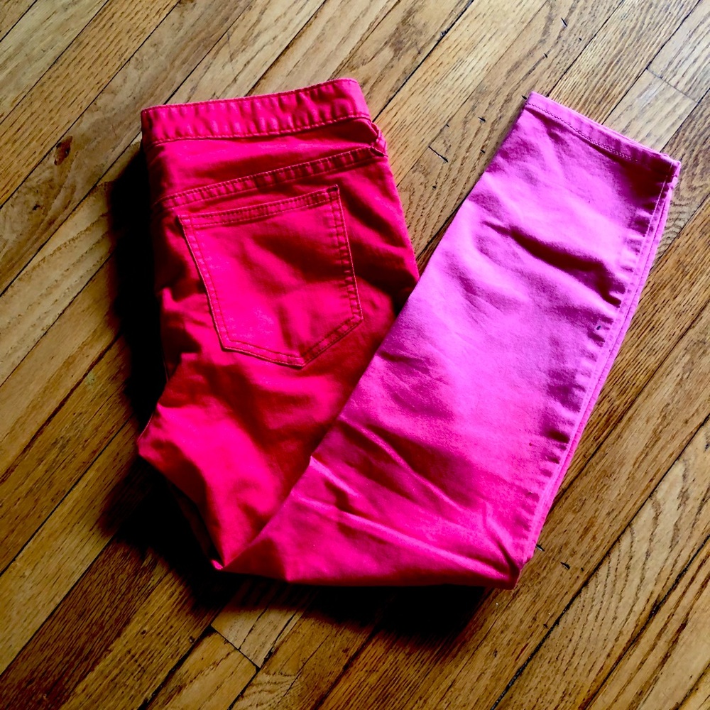 Free People pink ombré jeans SZ 31
